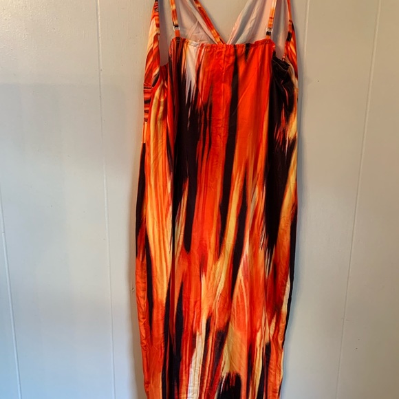 SHEIN SKY Front Twist Tye Dye Dress - Picture 4 of 5